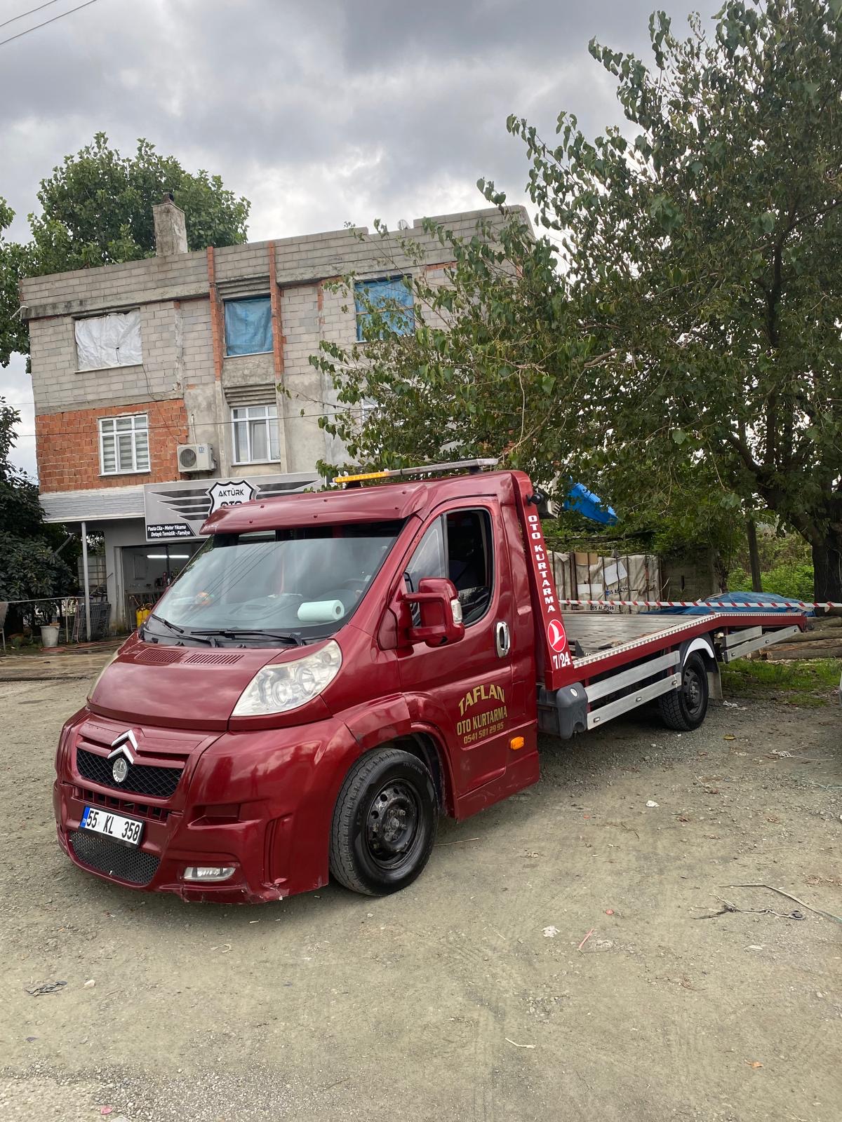 Kaza Sonrası Araç Taşıma